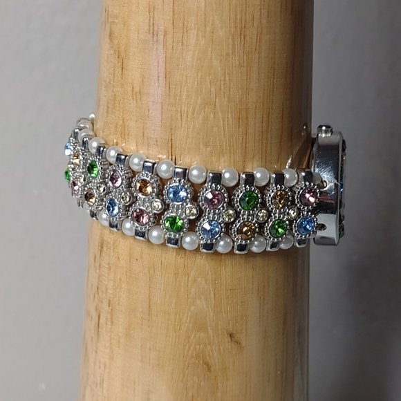 Cute Multicolor Vivani Stretch Watch - Picture 2 of 12